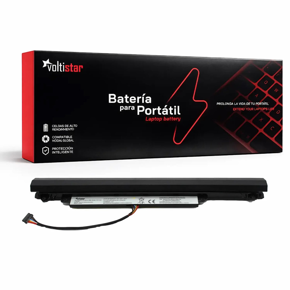 Batería Para Portátil Lenovo Ideapad 100-14Ibr 14" Series L15L3A03