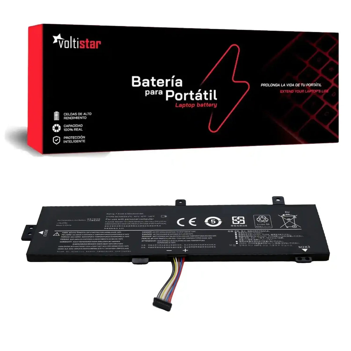 Batería Para Portátil Lenovo Ideapad 310 Series 310-15Isk L15S2Tb0 L15L2Pb4