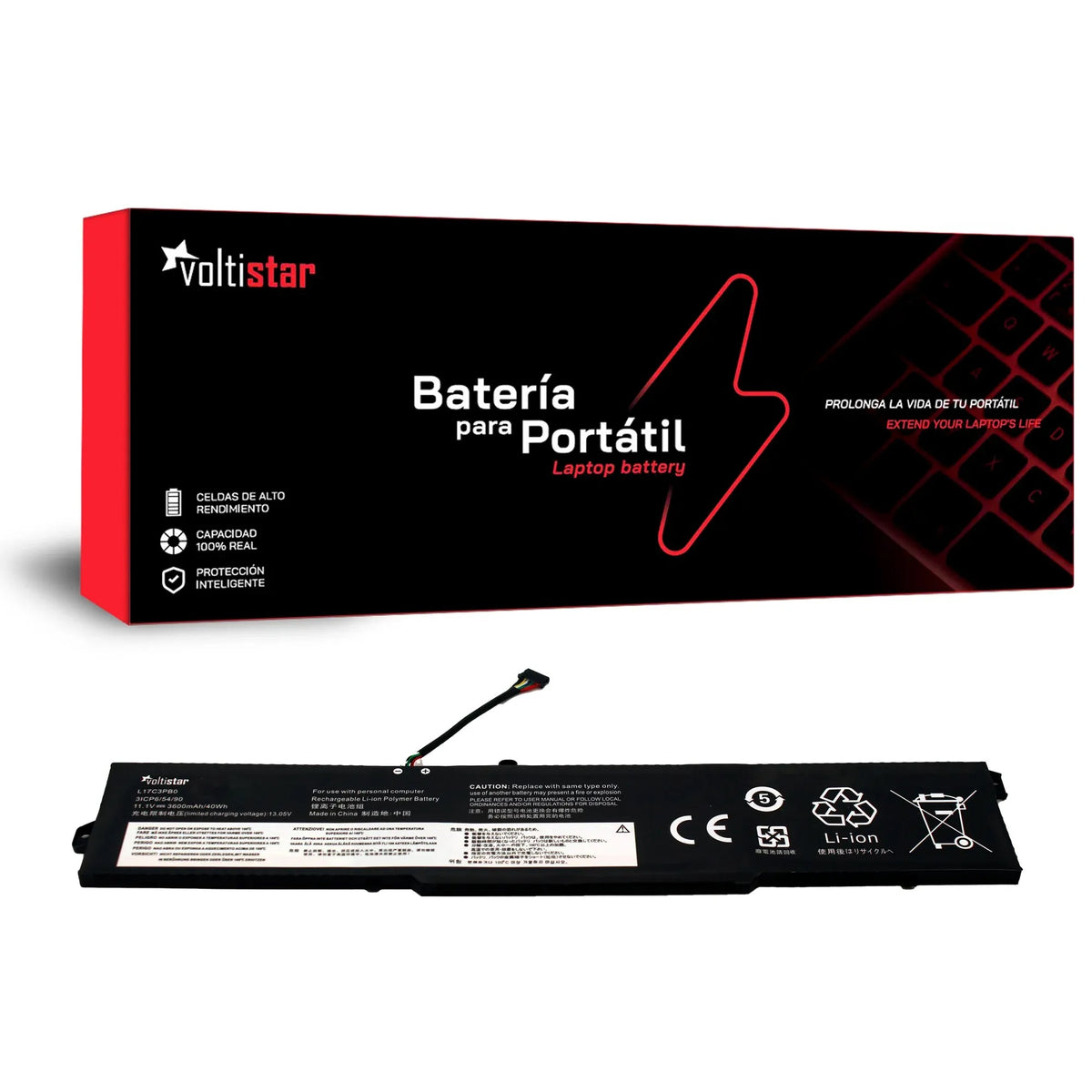 Batería Para Portátil Lenovo Ideapad 330-15Ich 330-17Ich 330G L17C3Pb0 L17M3Pb1