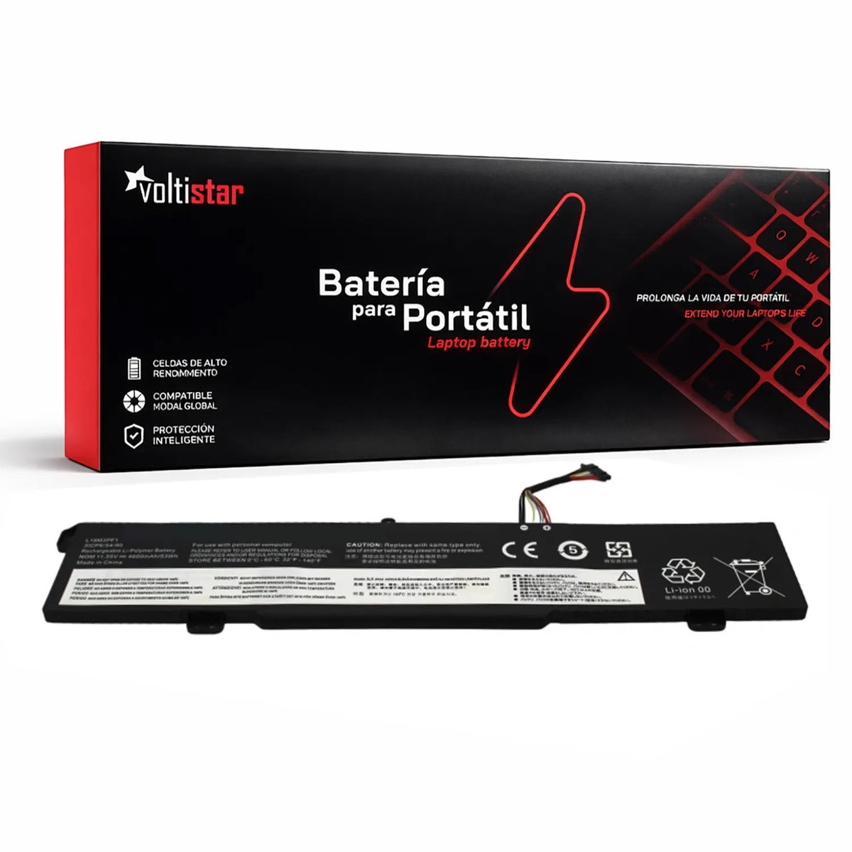 Batería Para Portátil Lenovo Ideapad L340-15Irh L18C3Pf1 L18M3Pf1
