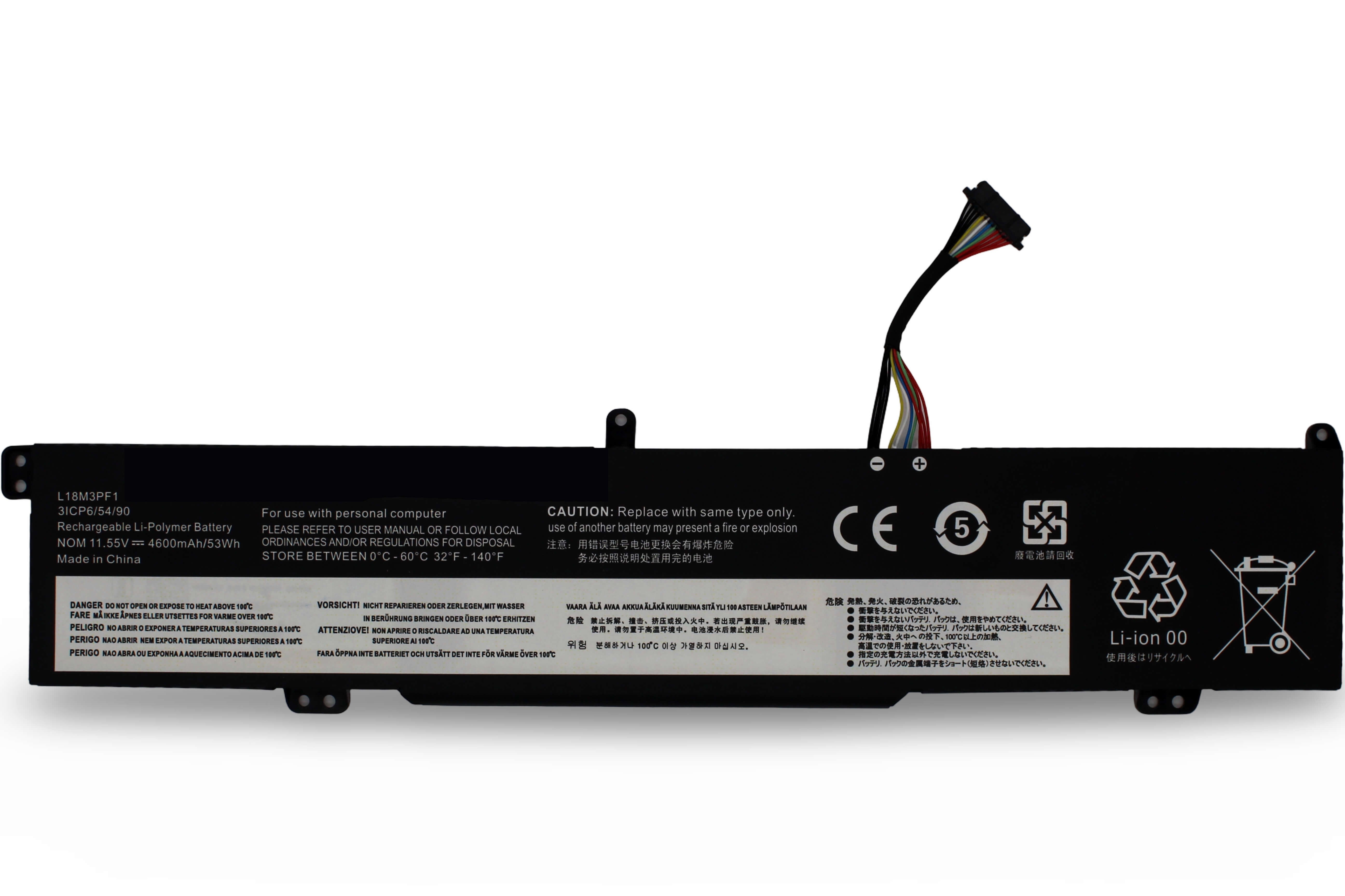 Batería Para Portátil Lenovo Ideapad L340-15Irh L18C3Pf1 L18M3Pf1