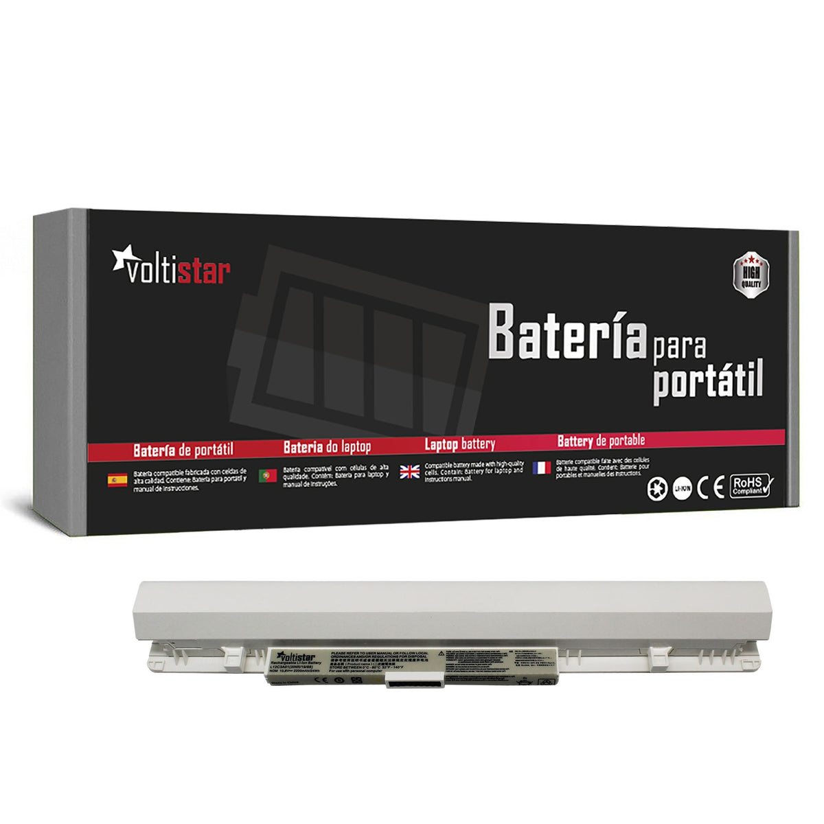 Batería Para Portátil Lenovo Ideapad S210 S215 Touch L12M3A01 L12S3F01 L12C3A01