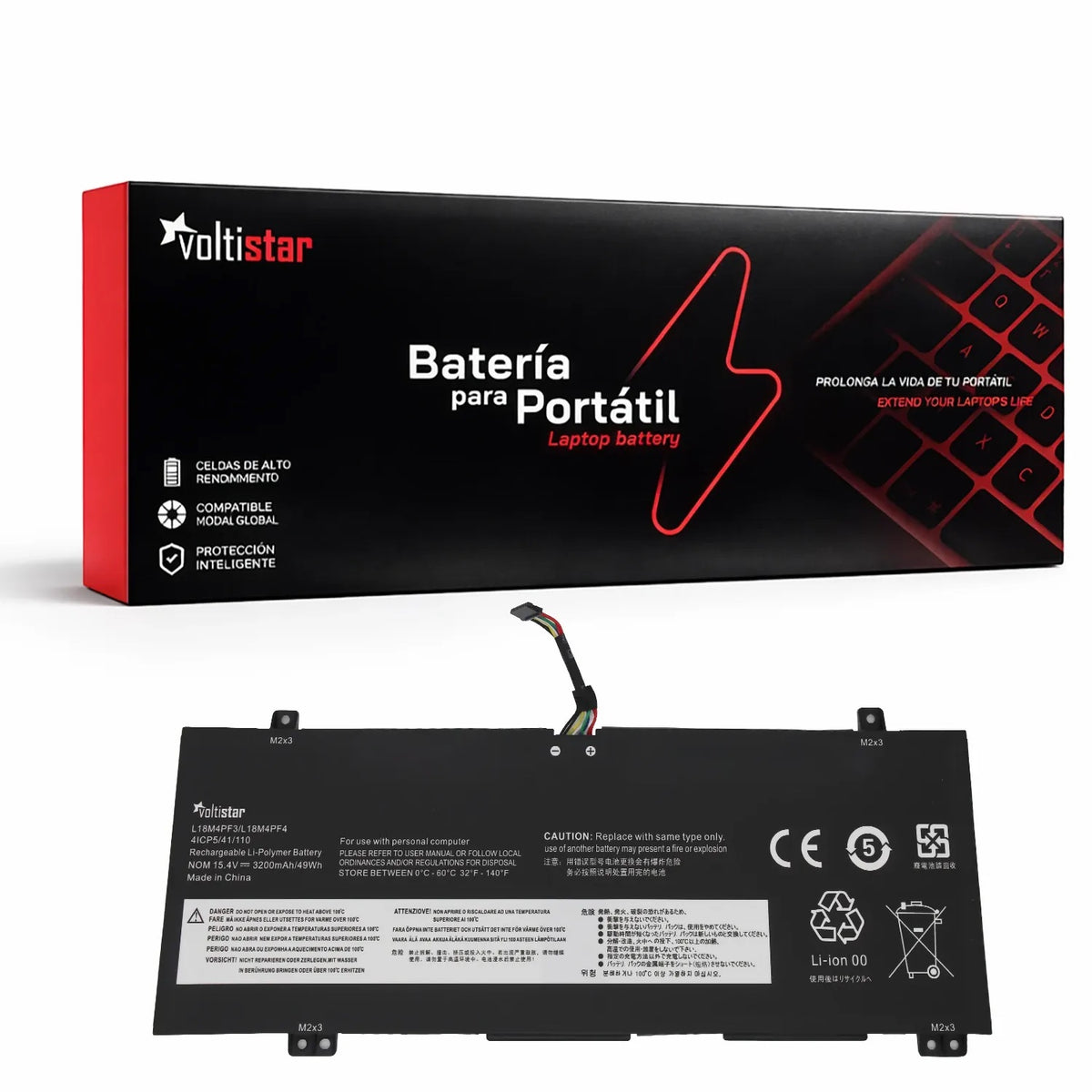 Batería Para Portátil Lenovo Ideapad S540-14Api S540-14Iml