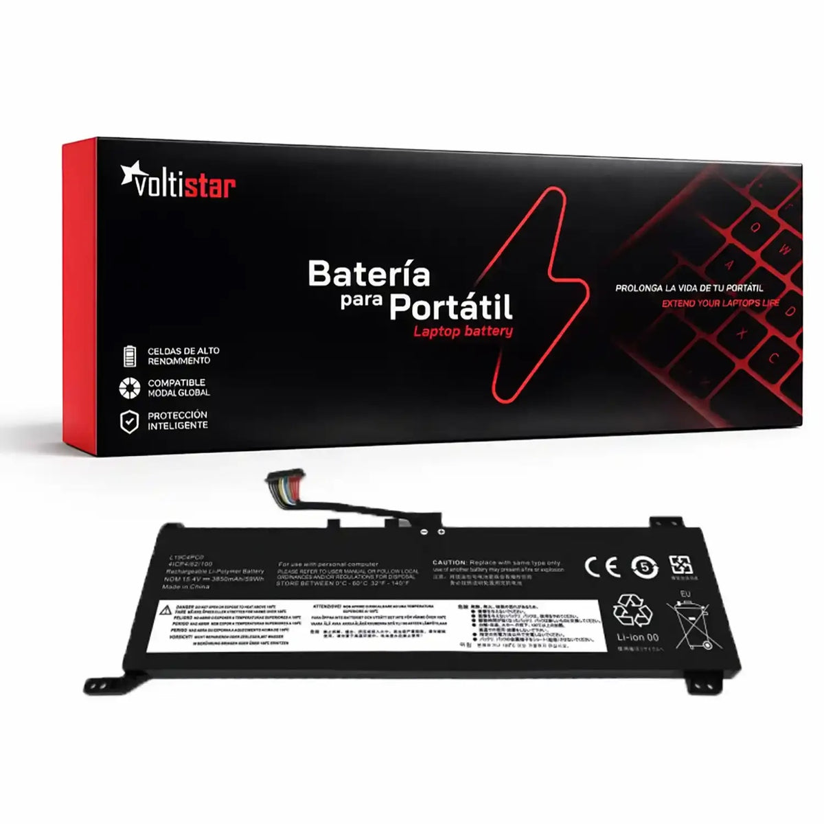 Batería Para Portátil Lenovo Legion 5 R7000 Y7000 L19C4Pc0 L19M4Pc0 2020
