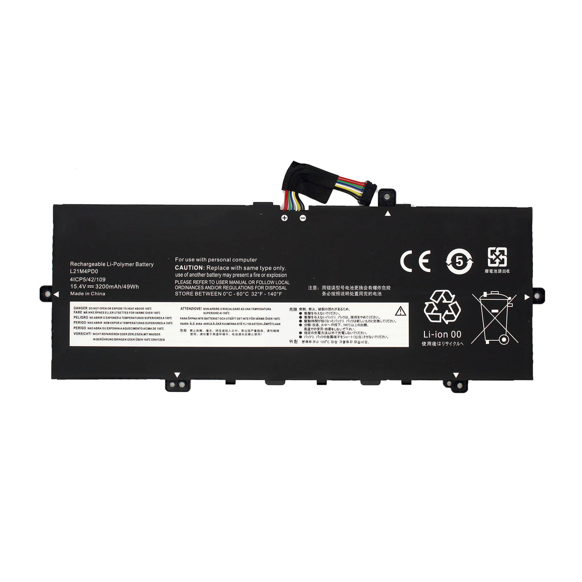 Batería Para Portátil Lenovo Thinkbook 13X G2 13S G4 L21M4Pd0 L21C4Pd0