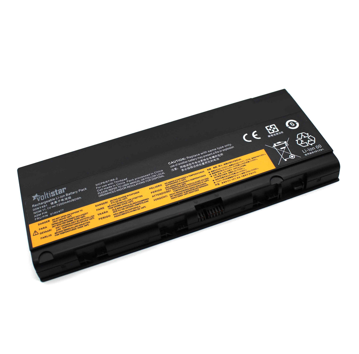 Batería Para Portátil Lenovo Thinkpad P50 P51 P52 01Av477 00Ny491