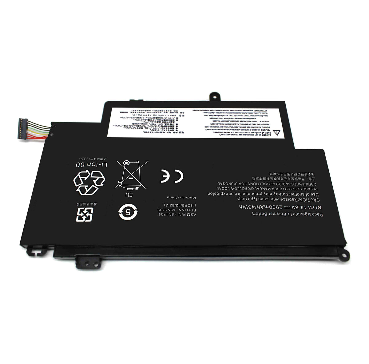 Batería Para Portátil Lenovo Thinkpad S1 Yoga 20Cd 20C0 45N1704 45N1705 14.8V
