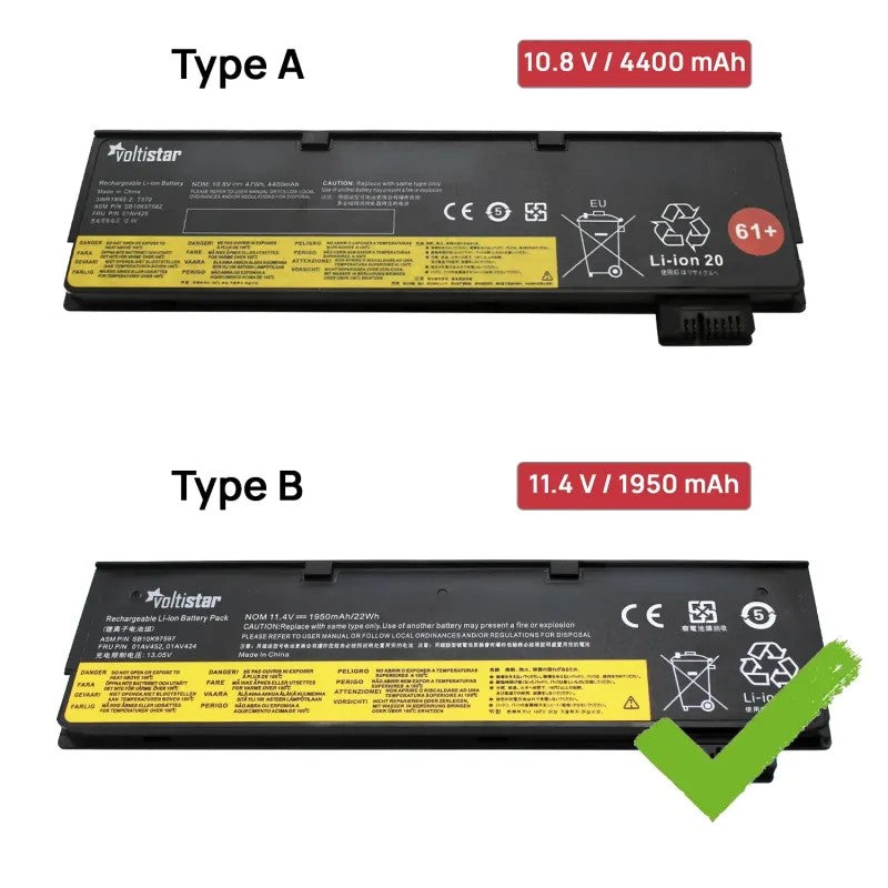 Batería Para Portátil Lenovo Thinkpad T470 Sb10K97580