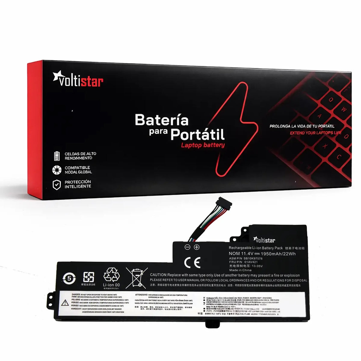 Batería Para Portátil Lenovo Thinkpad T470 T480 01Av421 01Av420 01Av419