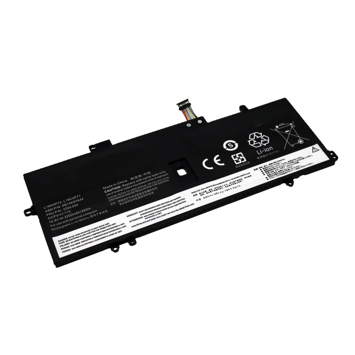 Batería Para Portátil Lenovo Thinkpad X1 Yoga 4Th L18L4P71