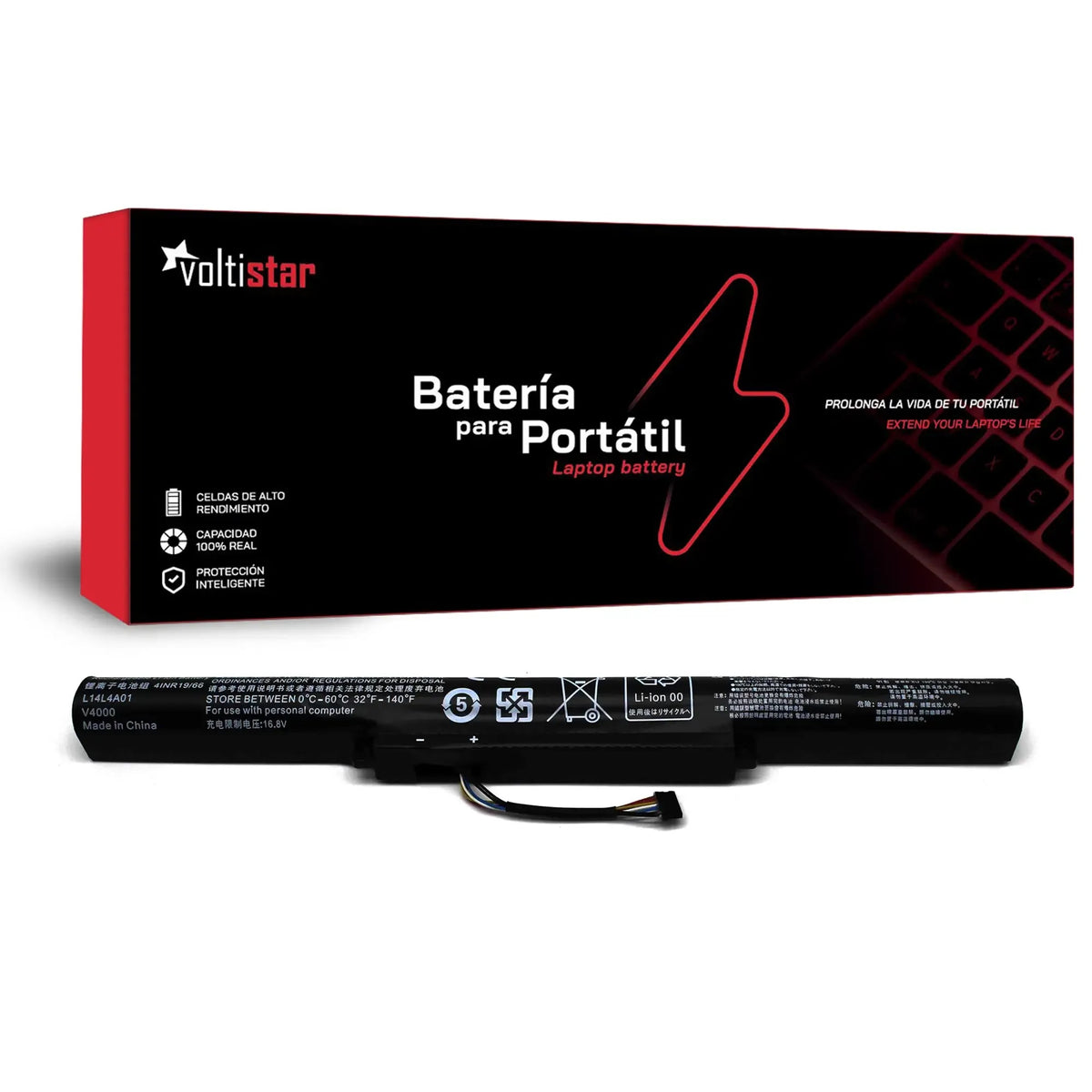 Batería Para Portátil Lenovo Ideapad Y50C V4000