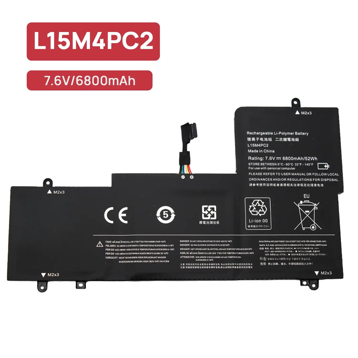 Batería Para Portátil Lenovo Yoga 710-14Isk L15M4Pc2