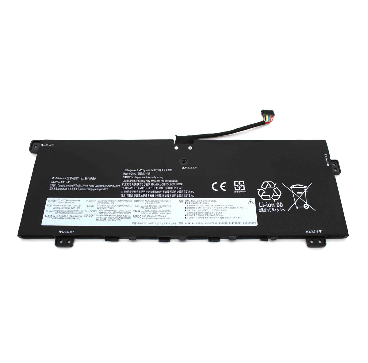 Batería Para Portátil Lenovo Yoga C740 14 5B10W67296 L18L4Pe0 L18M4Pe0