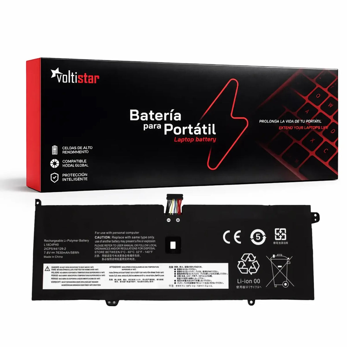 Batería Para Portátil Lenovo Yoga C940 14 L18M4Ph0