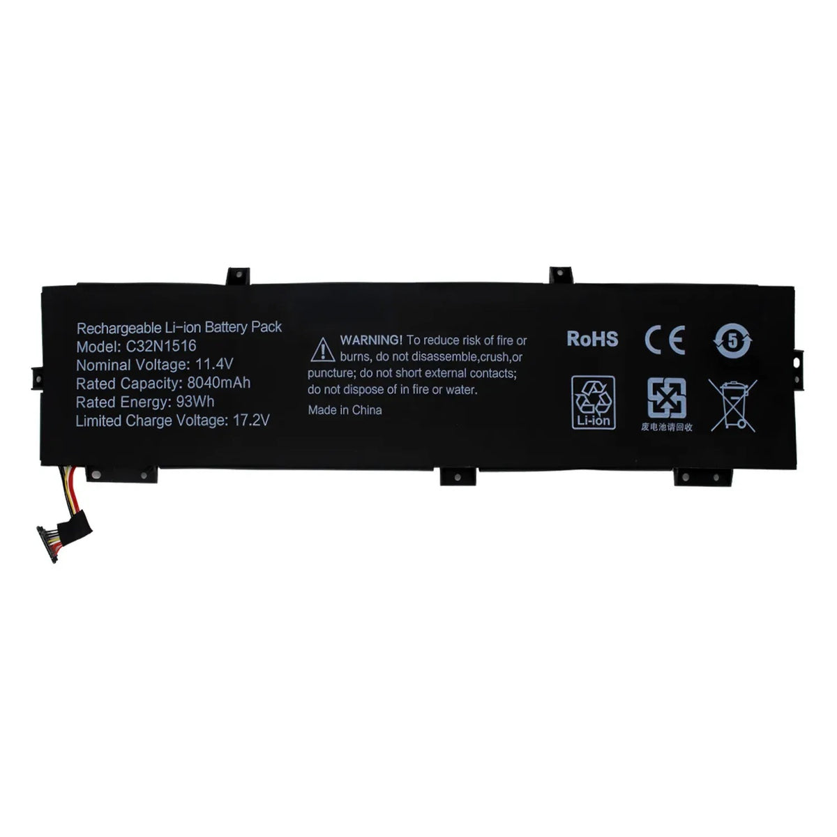 Batería Para Portátil Asus Rog Gx700Vo-Gc009T Cn32N1516