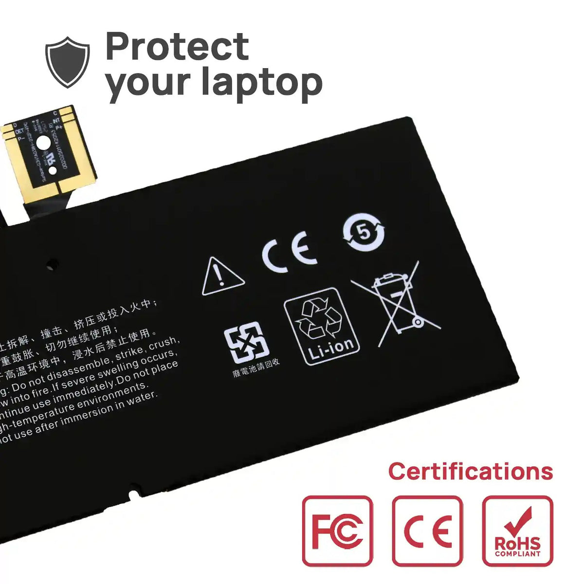 Batería Para Portátil Microsoft Surface Pro 5 Pro 6 1796 G3Hta038H