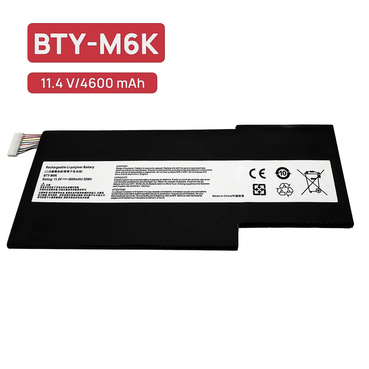Batería Para Portátil Msi Gf63 11Sc