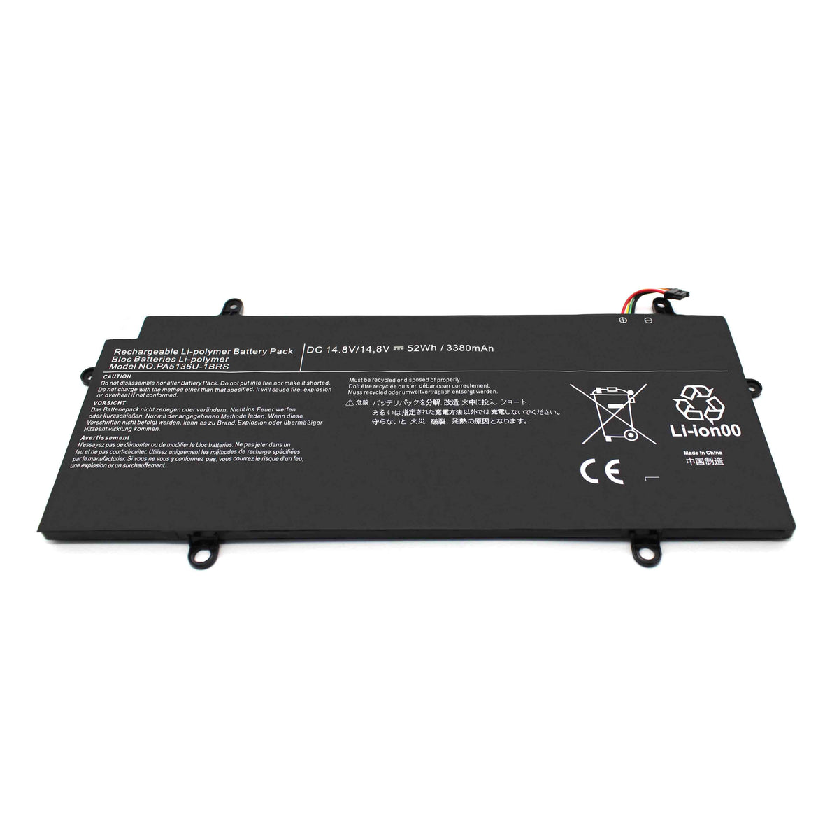 Batería Para Portátil Toshiba Portege Z30A Pa5136 Pa5136U-1Brs 7 Cables
