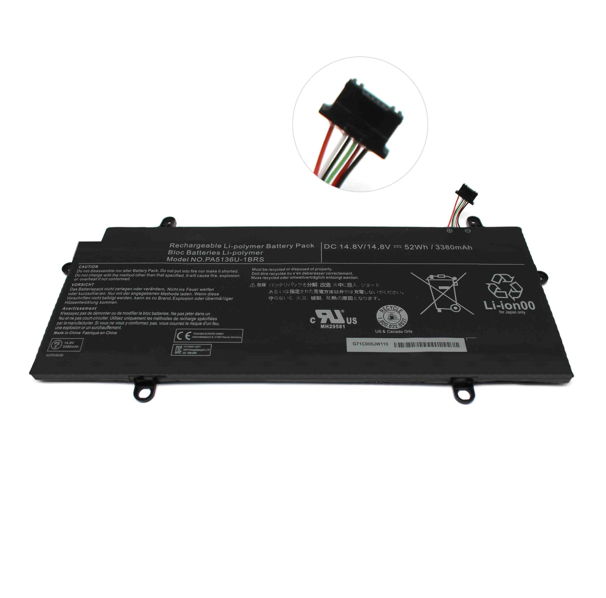 Batería Para Portátil Toshiba Portege Z30A Z30A-13L Z30-A-002 Z30T-A