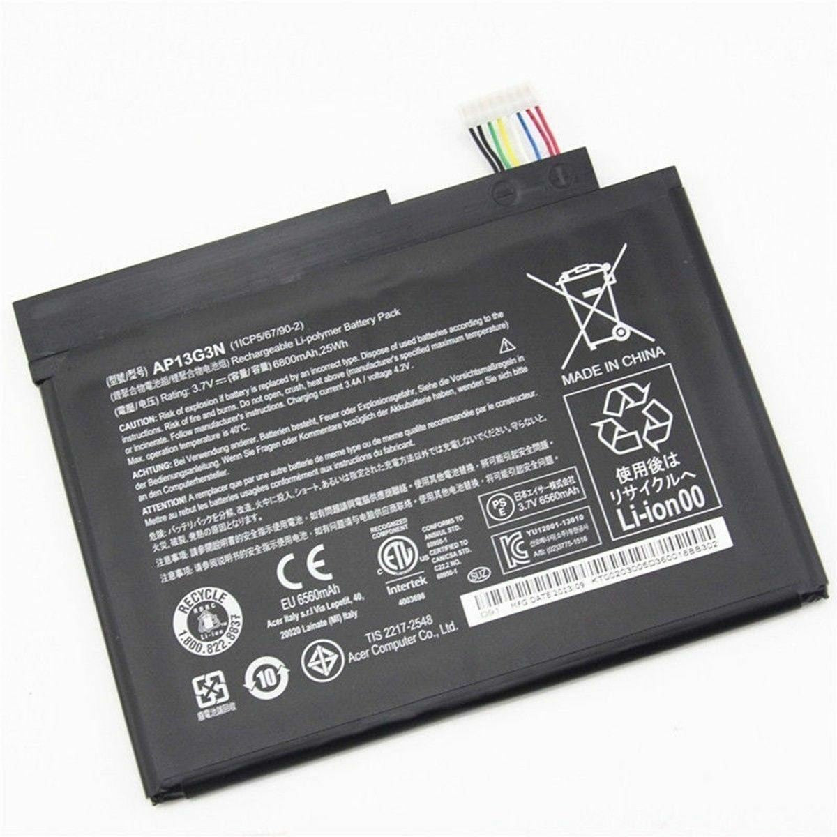 Batería Para Tablet Acer Iconia W3-810 Ap13G3N