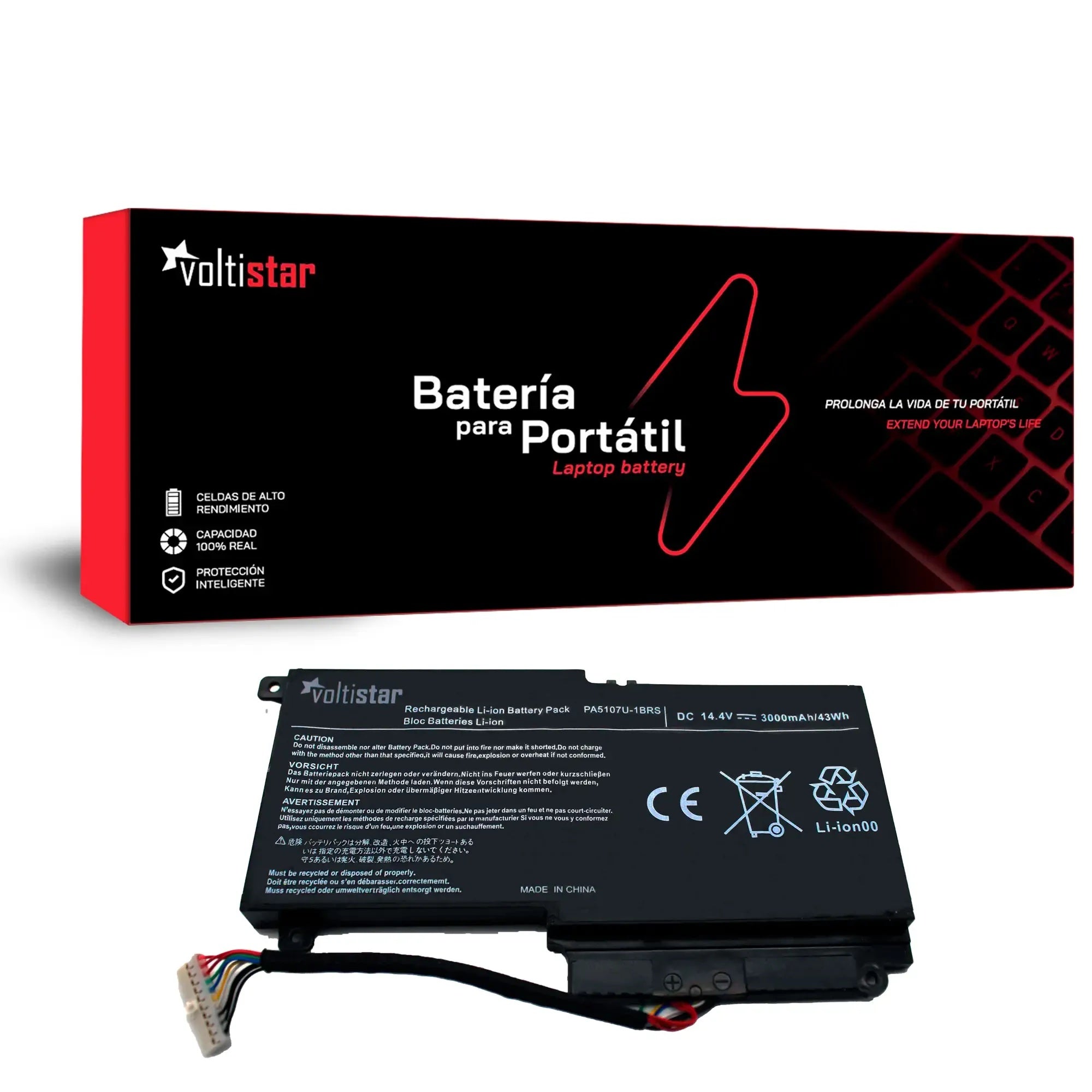 Bateria Para Portátil Toshiba Satellite P50T-A P55 Series
