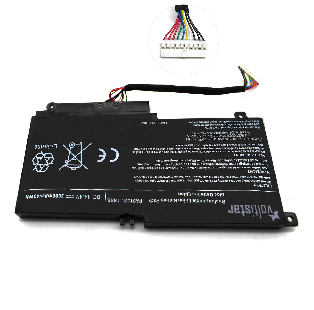 Bateria Para Portátil Toshiba Satellite P50T-A P55 Series