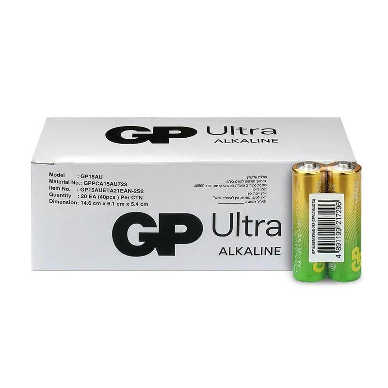 Baterie Alkaliczne Lr6/Aa Gp Ultra 40szt. (G-Tech)