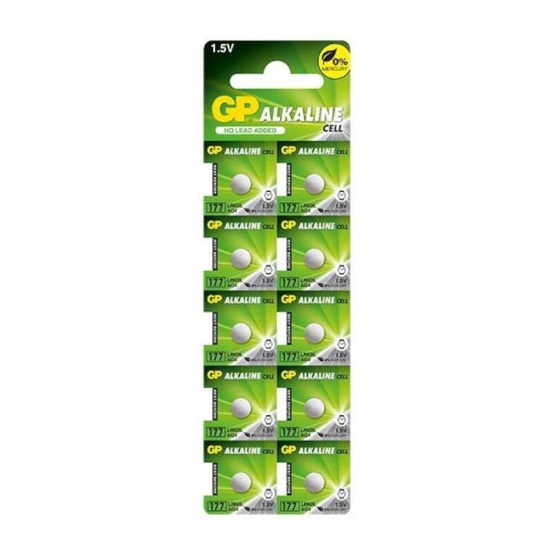 Baterie Alkaliczne Mini Gp 177/G4/Ag4/Lr626/Lr66 Blister 10szt.