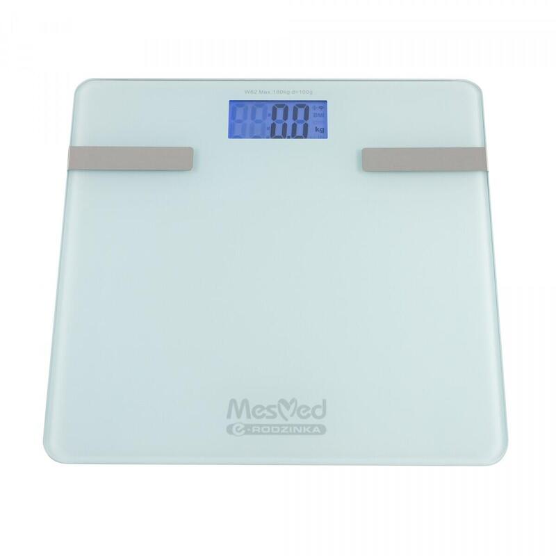 Bathroom Scale Mesmed   Mm-810 Blt Veje Biala