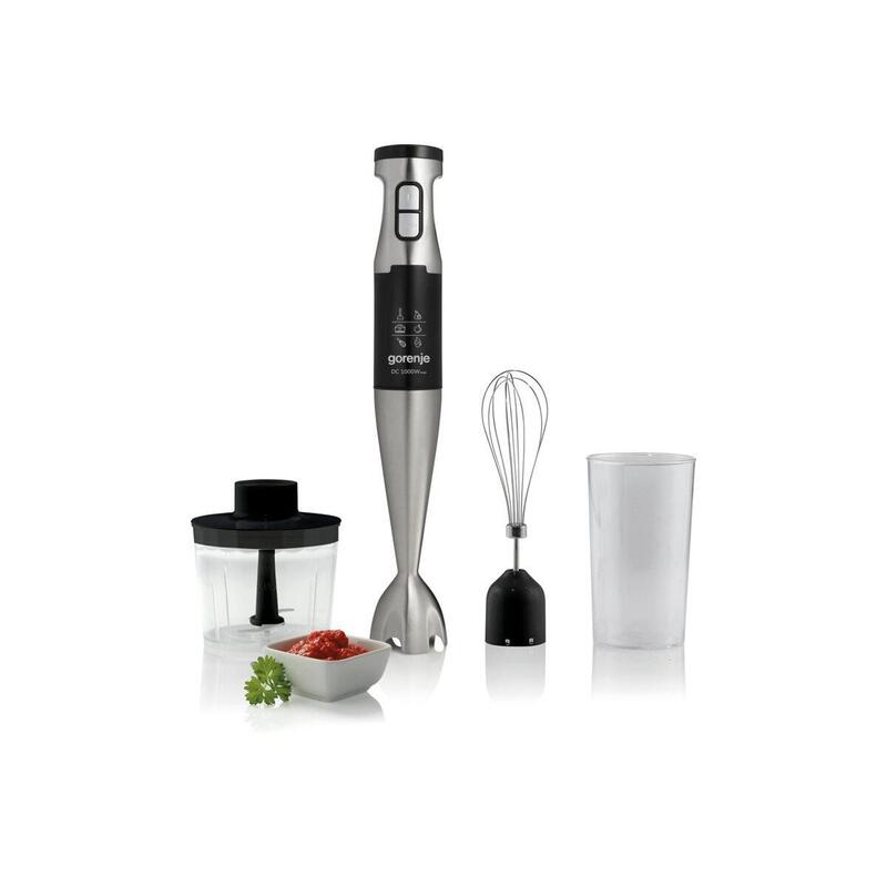 Batidora De Mano Gorenje Hbx1000e, Potencia 1000 W, Acero Inoxidable.
