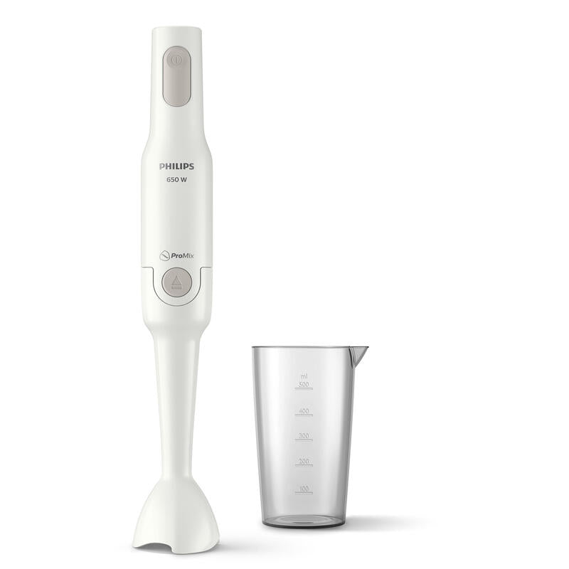 Batidora De Mano Philips Daily Le Orca Hr2531/00 Varilla De Plastico/1 Nivel/0.5l/650w Hr2531/00