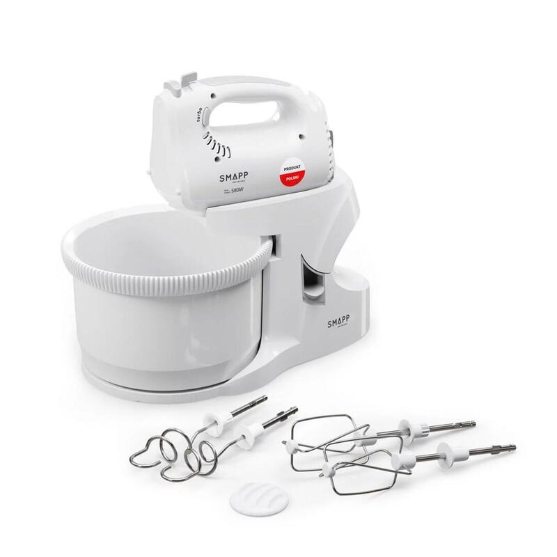Batidora De Mano Smapp Con Bol 451.6 Blanca
