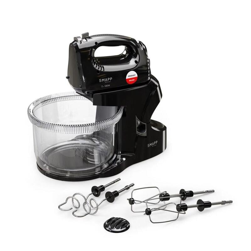 Batidora De Mano Smapp Con Bol 451.8 Negra