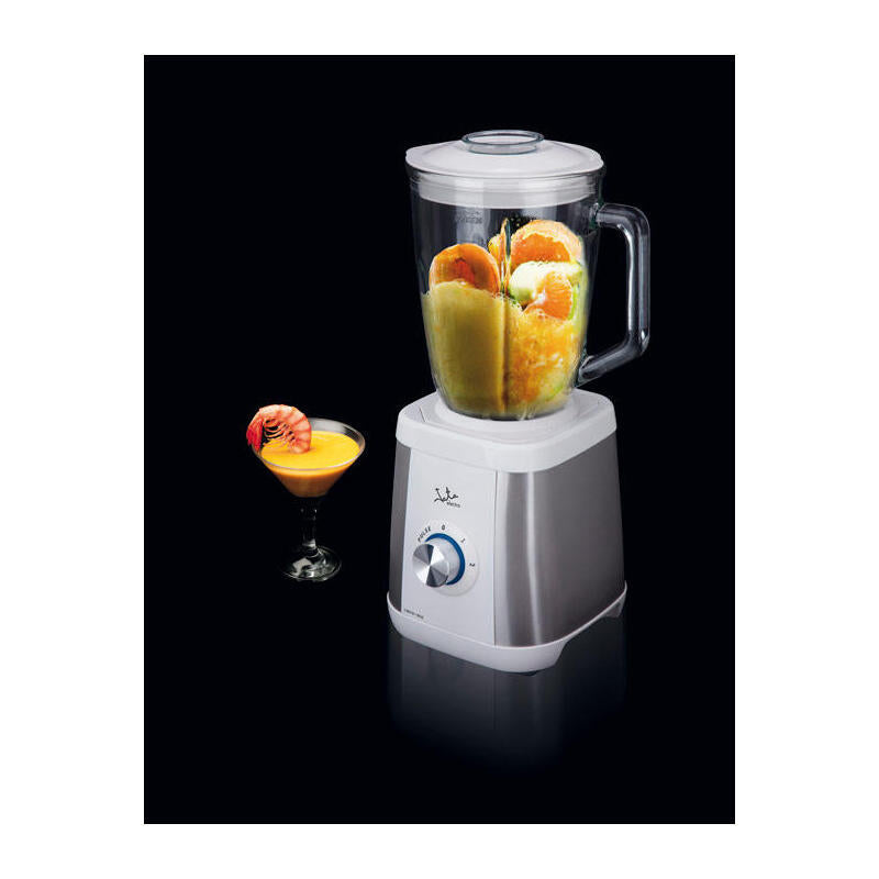 Batidora De Vaso Jata Bt797 1000w Cuerpo Acero Inox Jarra Cristal 1.5l 2 Velocidades+Pulse Pica Hielo