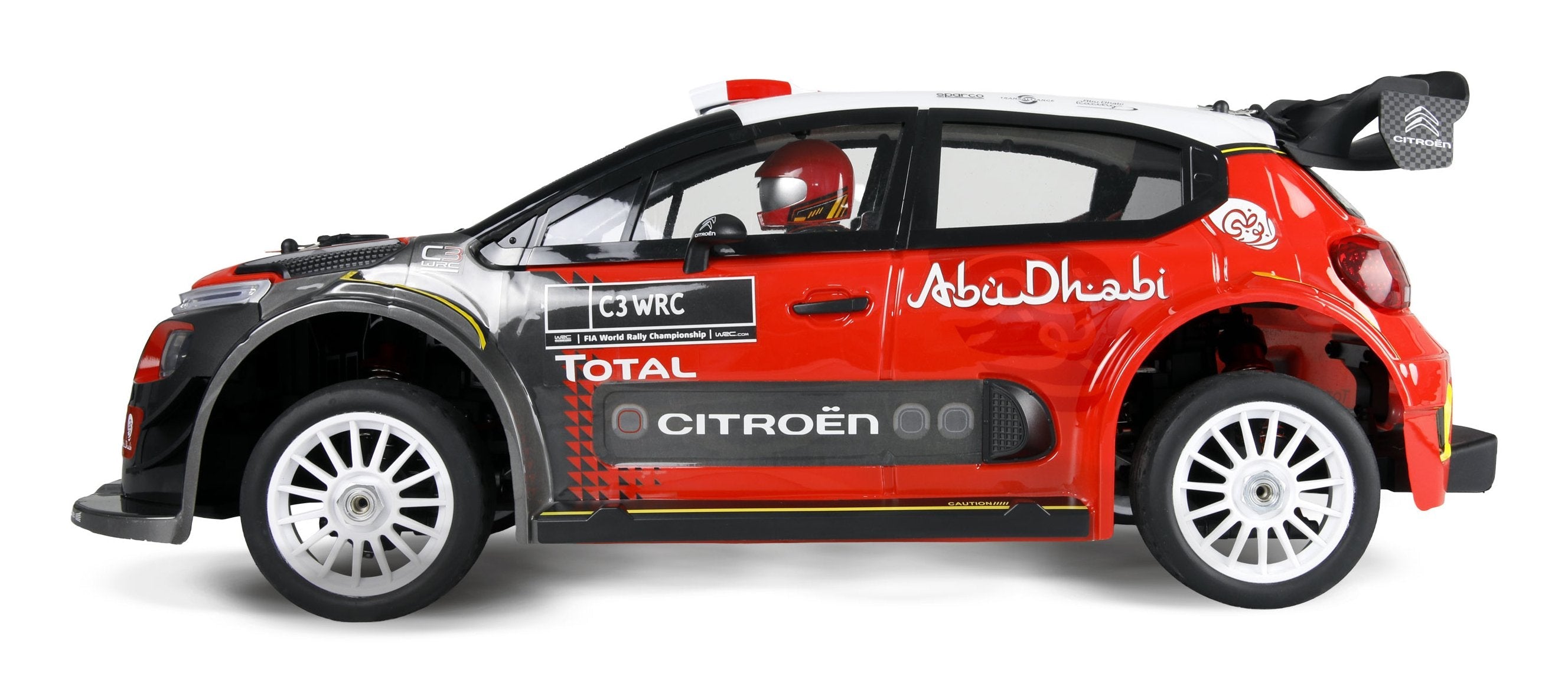Amewi Rc Rallye Citroen Cr3 Wrc Hypergo 1:7 Negro Rot