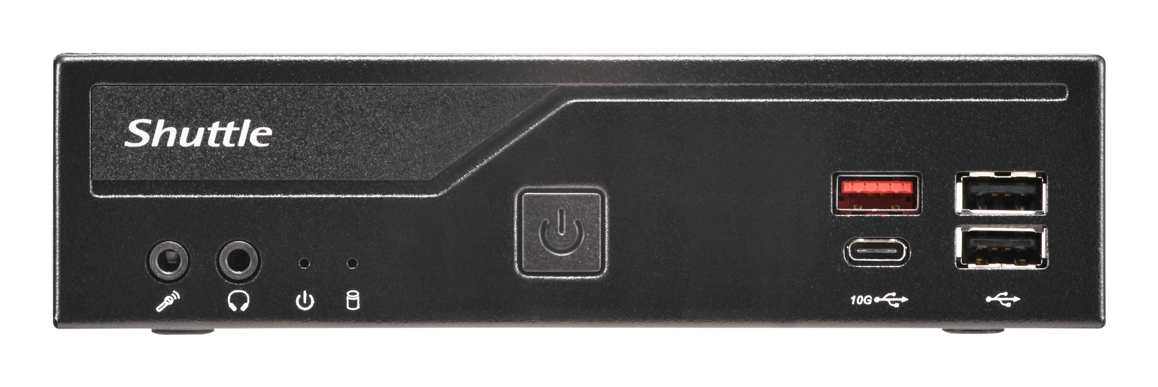 EAN 0887993007816 - Shuttle Slim PC DH810 1,35 l tamaño PC Negro LGA 1851 (Socket V1) imagen 4