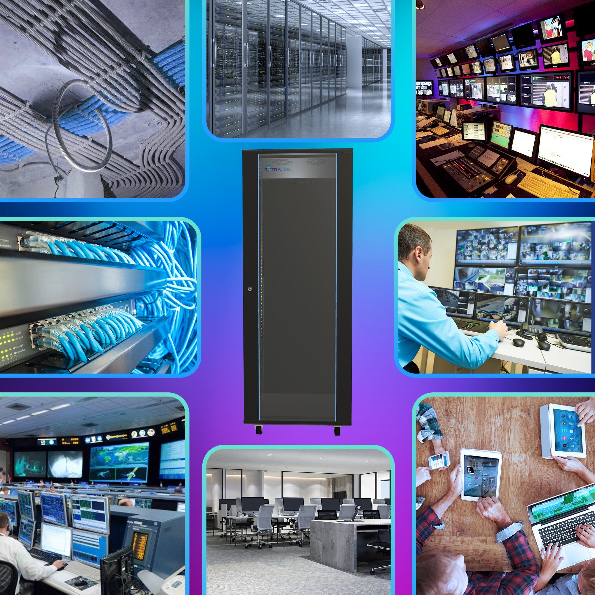 EAN 5903148914442 - Extralink EX.14442 armario rack Rack o bastidor independiente imagen 13