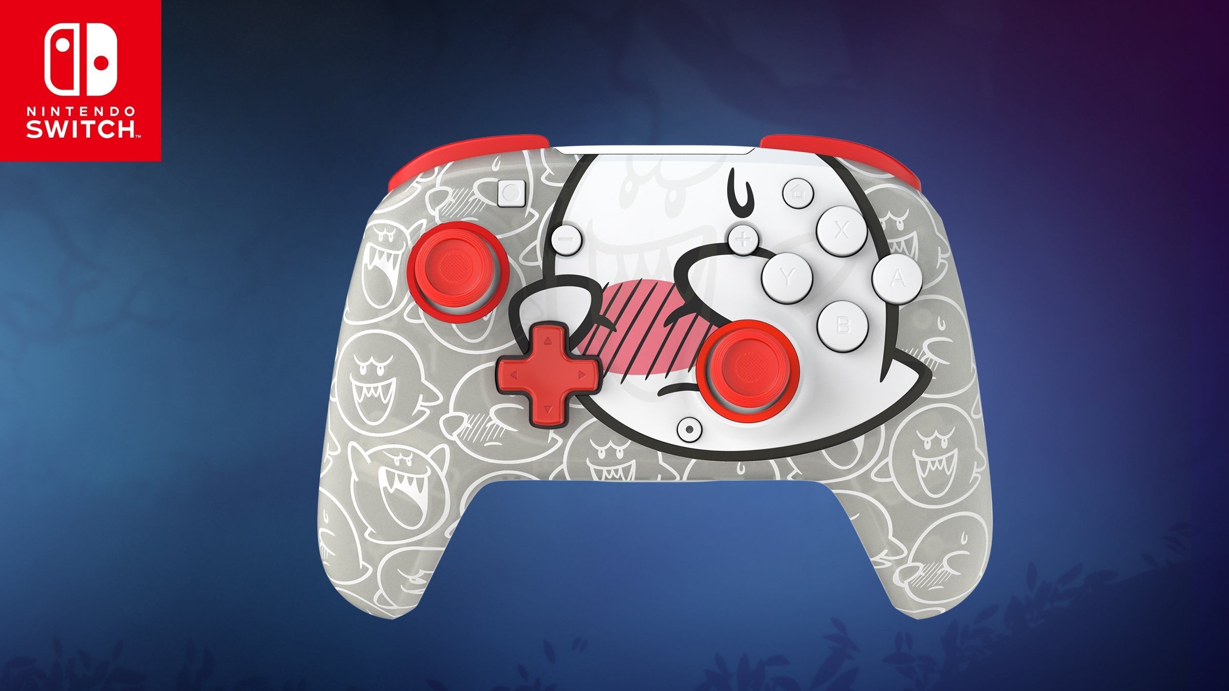 Pdp Afterglow Wave Wireless Controller Ns Boo-Hoo