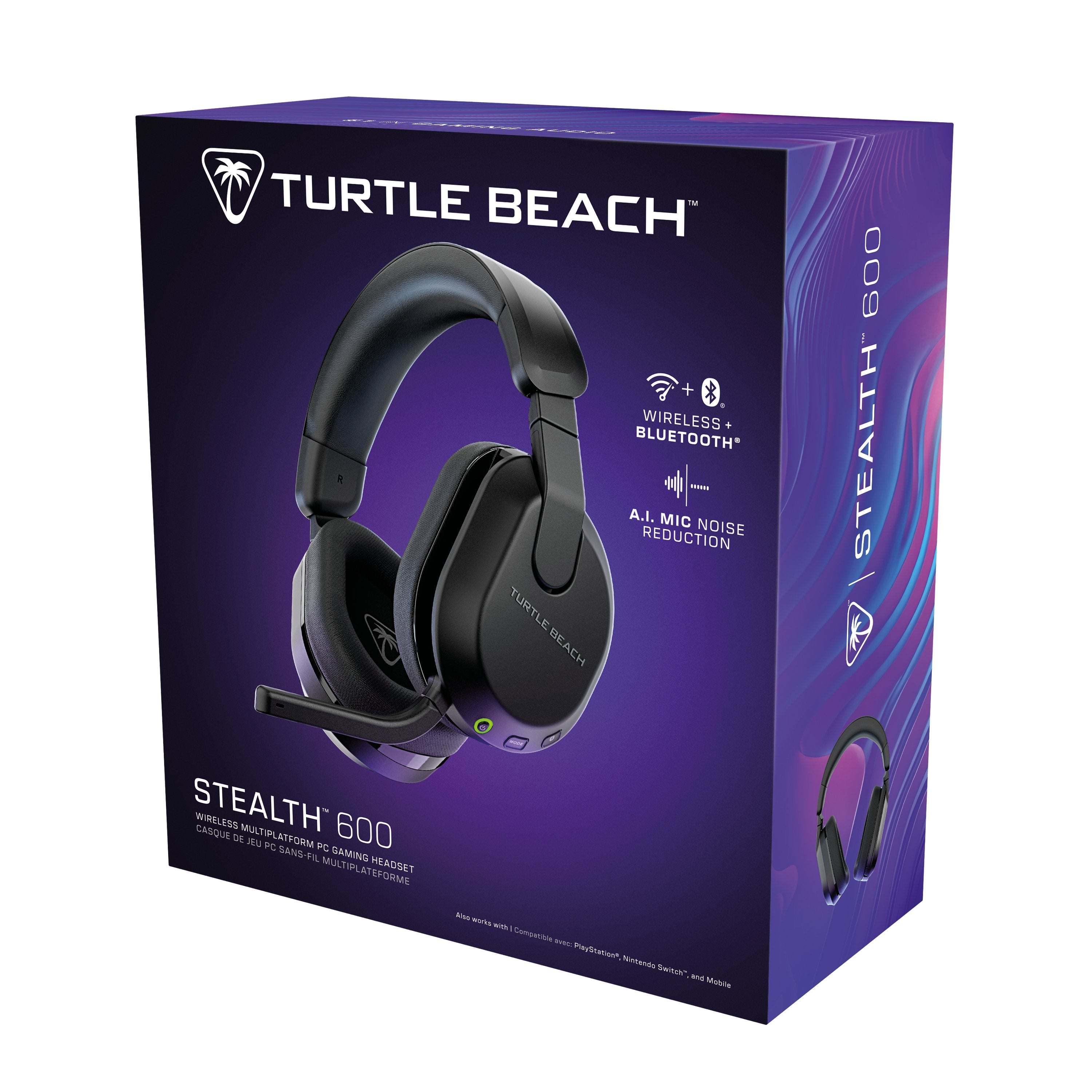 Auriculares Turtle Beach Stealth 600 Gen 3  Bluetooth Negro