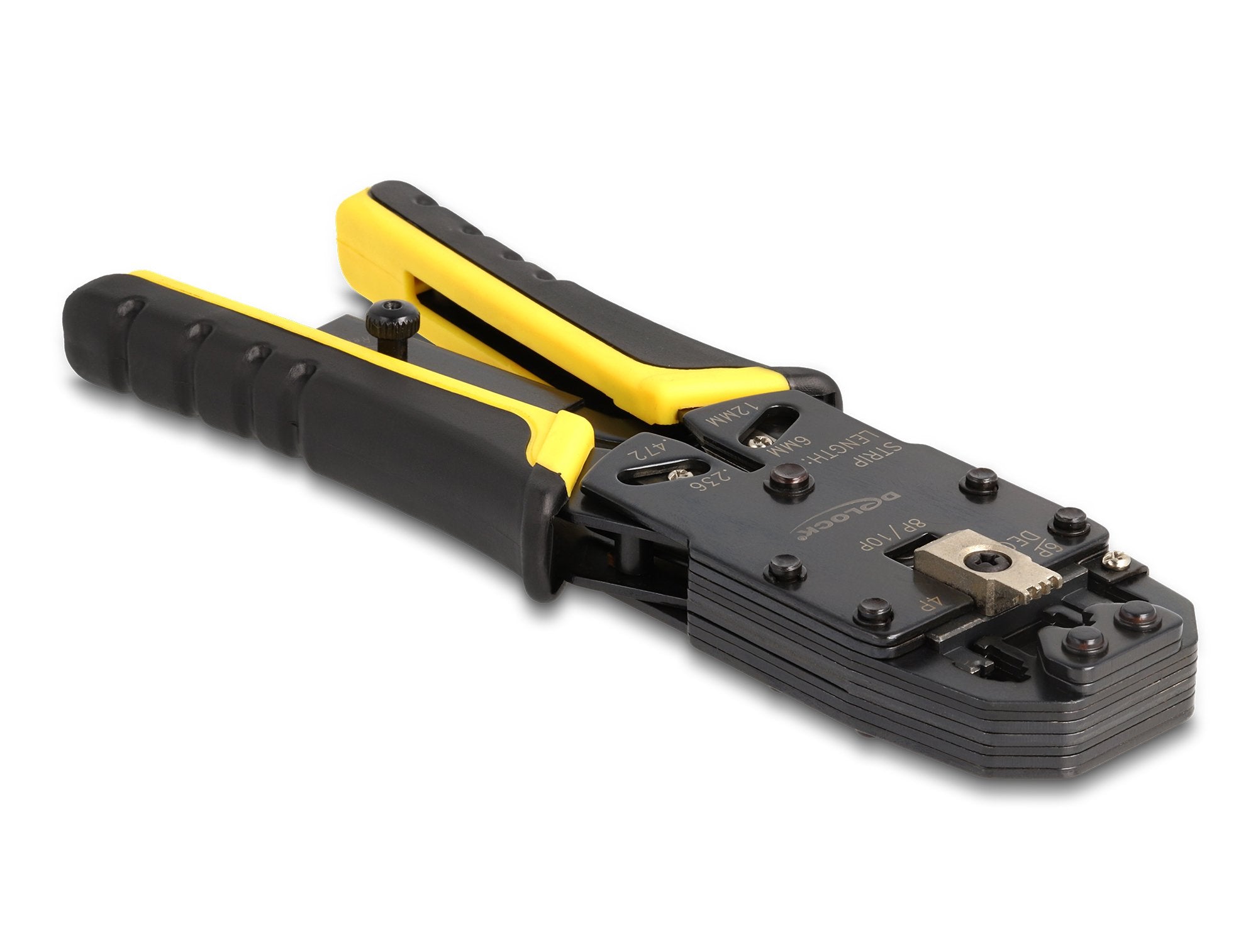 Delock 90523 Crimpadora Herramienta Para Prensar Negro, Amarillo