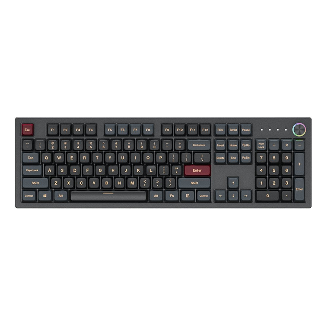 Montech Mkey Darkness Gaming Teclado - Gaterong Pro 2.0rojo(Us)