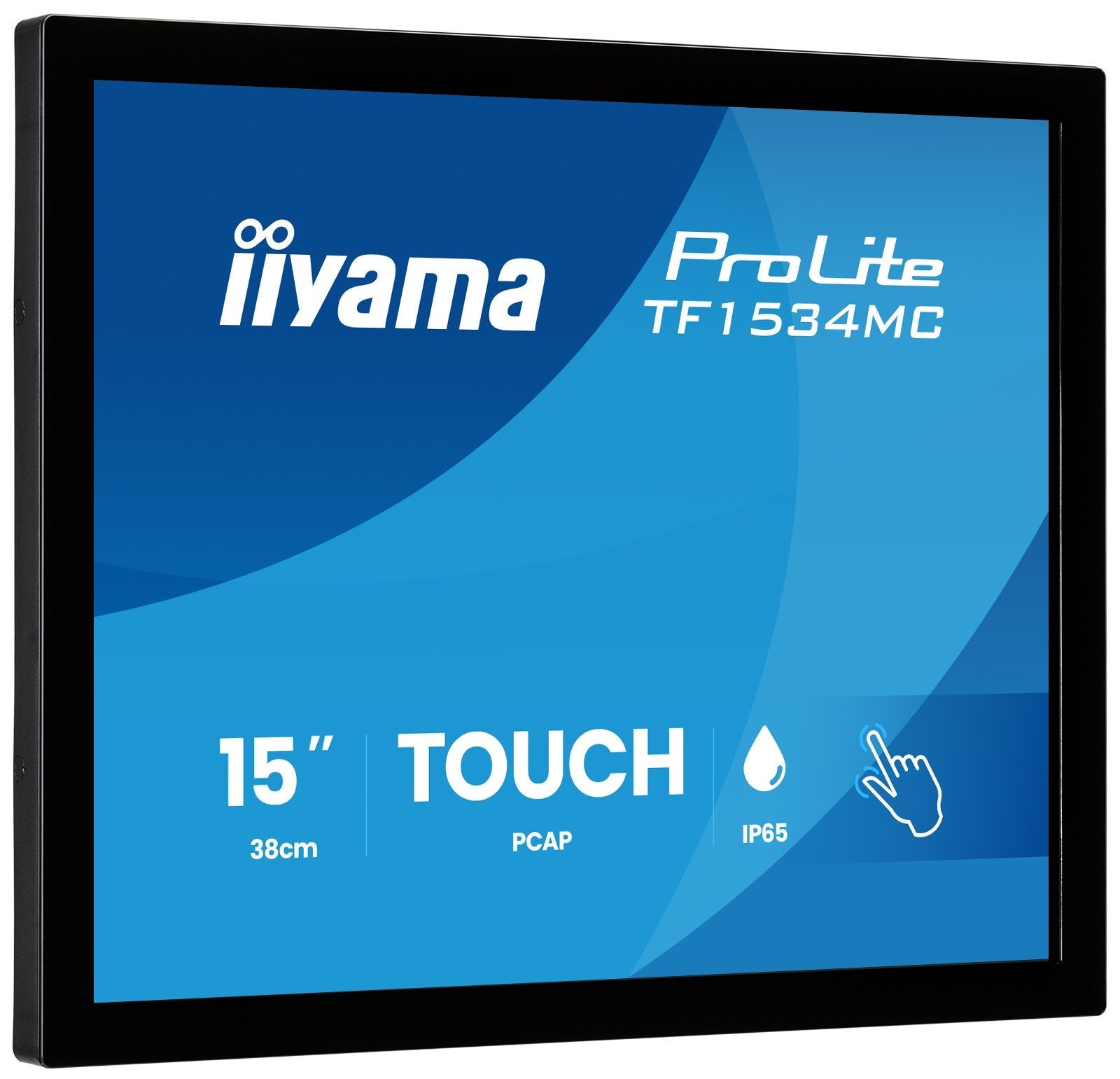 Iiyama 38.0cm (15") Tf1534mc-B8x 4:3 M-Touch Hdmi+Dp