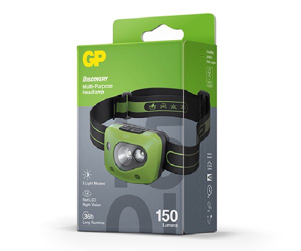 EAN 4891199211027 - GP Lighting CH43 Verde Linterna con cinta para cabeza LED imagen 4