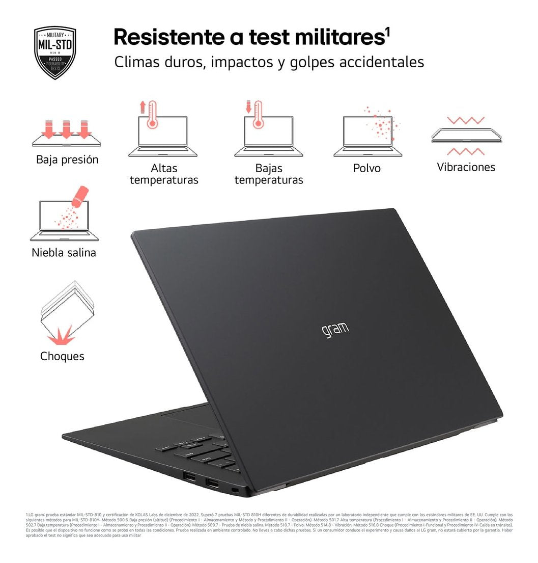 Portátil Gram 14  I7 16gb 512gb Ssd Winpro