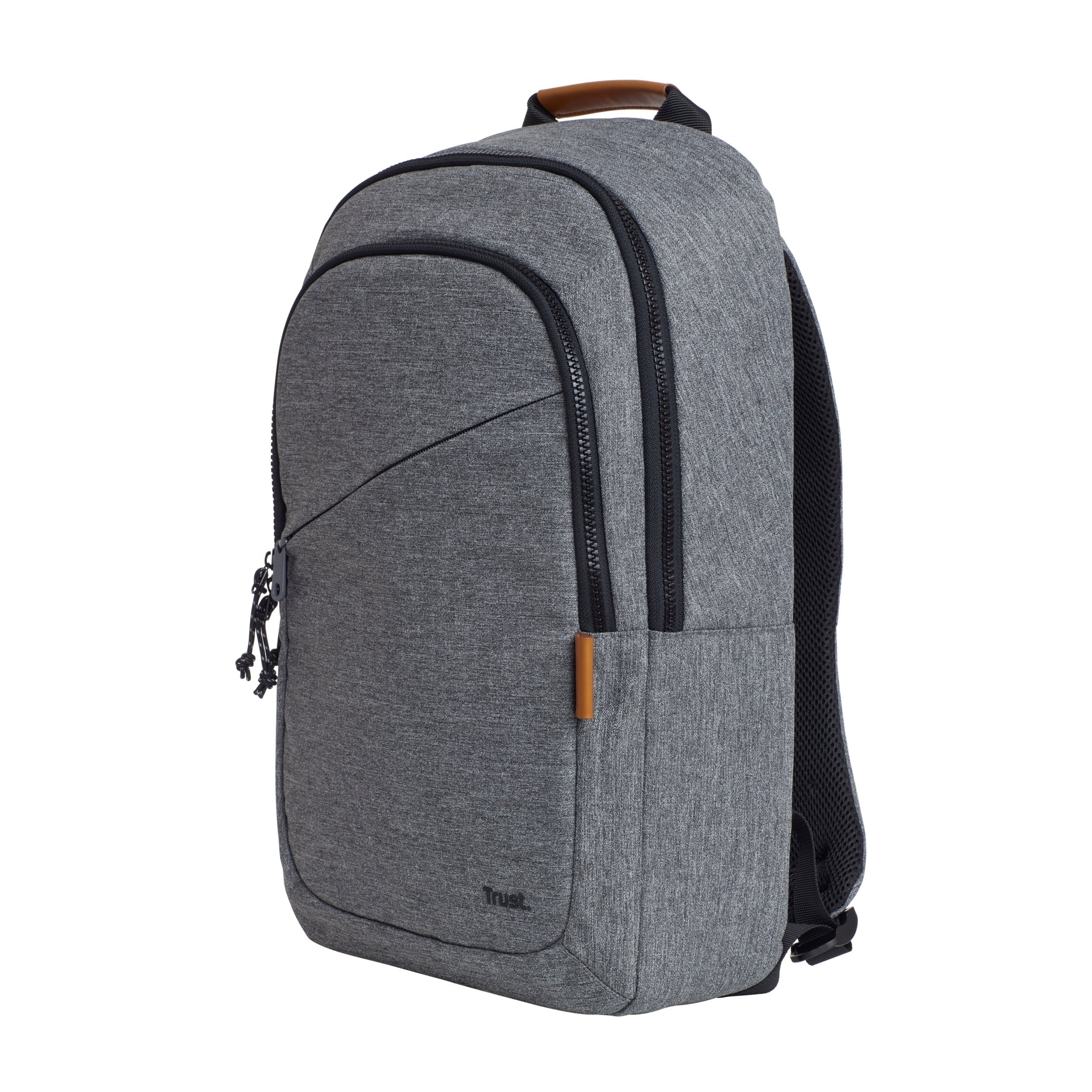 Mochila  Trust Avana 40,6 Cm (16") Gris
