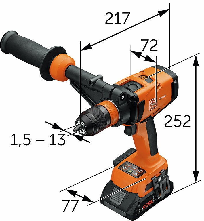 EAN 4014586900100 - FEIN 71161561000 taladro 1,3 kg imagen 13