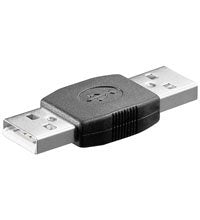 Delock Adaptador Usb A -> A M/M Negro
