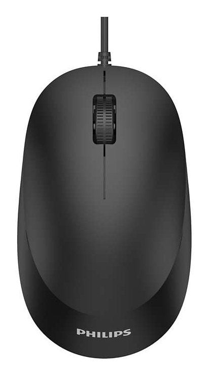 Philips Spk7207b/00 Ratón Ambidextro Usb Tipo A Óptico 1200 Dpi