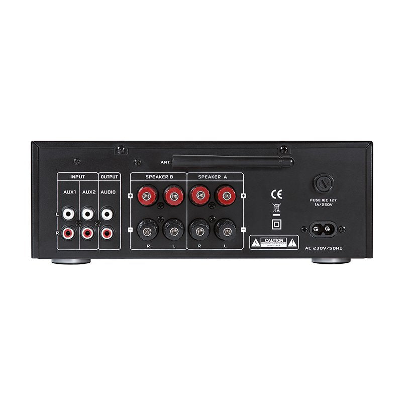 Dynavox Vt-80 Stereo-Amplificador 2 X Negro Bluetooth Usb - Hifi-Vorverstärker