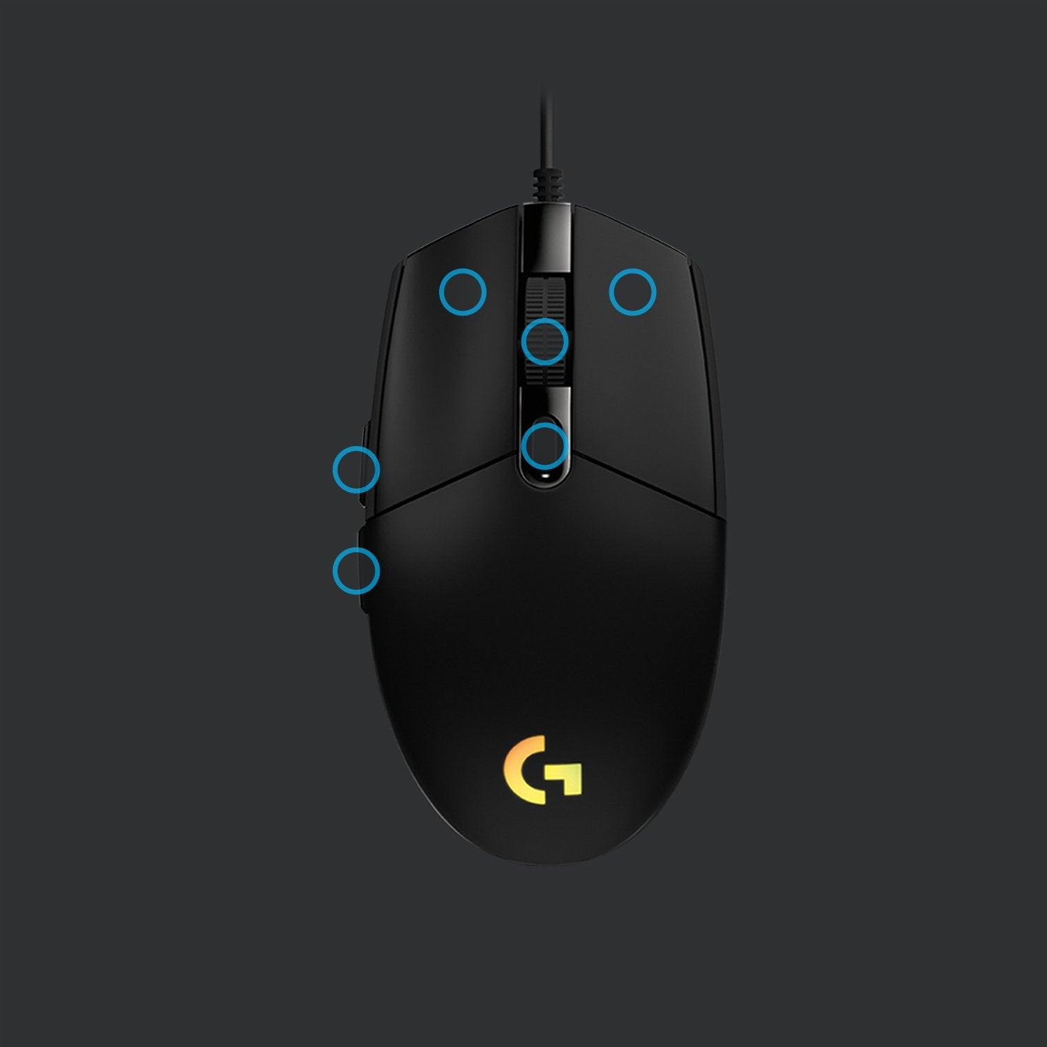 EAN 5099206089167 - Logitech G 910-005796 ratón Juego USB tipo A 8000 DPI imagen 4